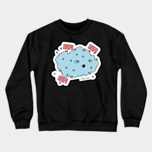 Cute kawaii japan cotton candy sneeze food Crewneck Sweatshirt